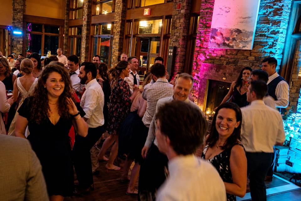 Packed Wedding Dance Floor