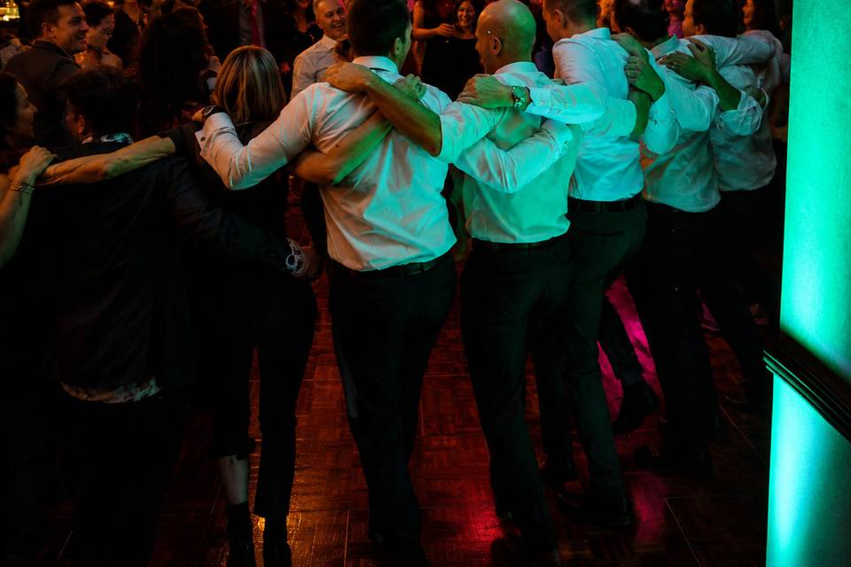 Wedding Guests Dancing