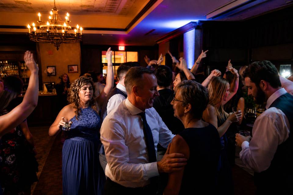 Late Night Wedding Party