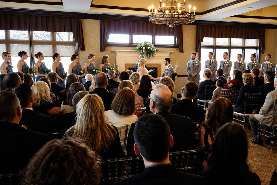 Indoor Wedding Ceremony