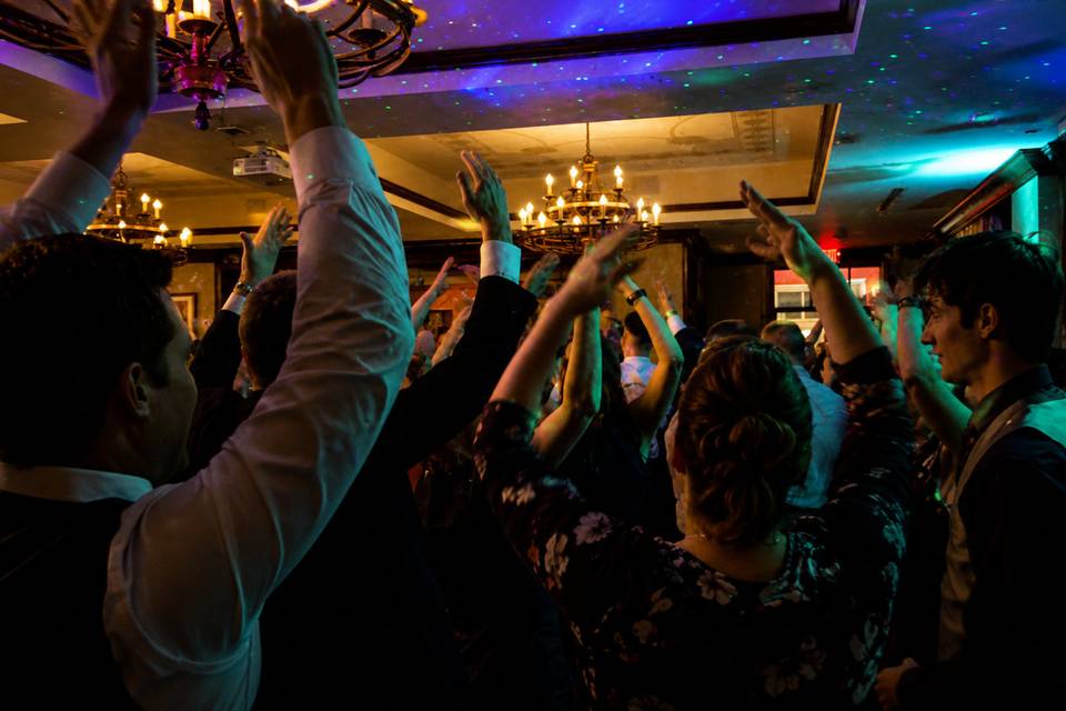 Packed Wedding Dance Floor