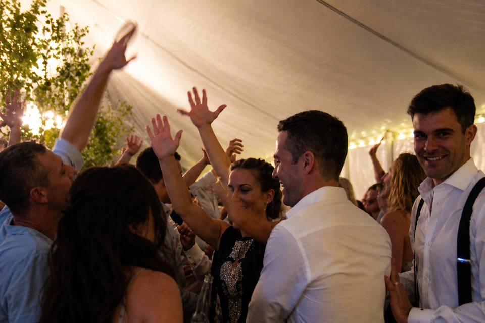 Dancing Under the Tent