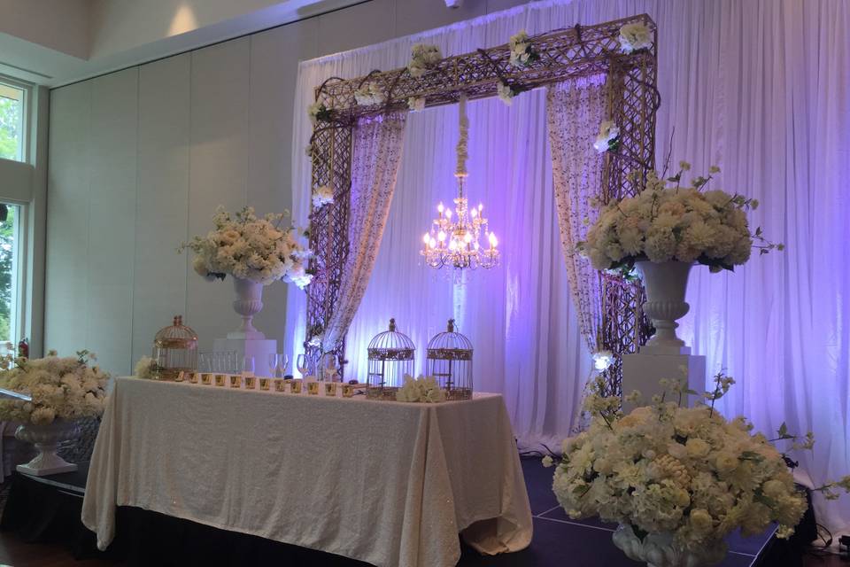 Floral Arch Decor