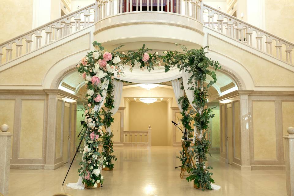 Floral Chuppah