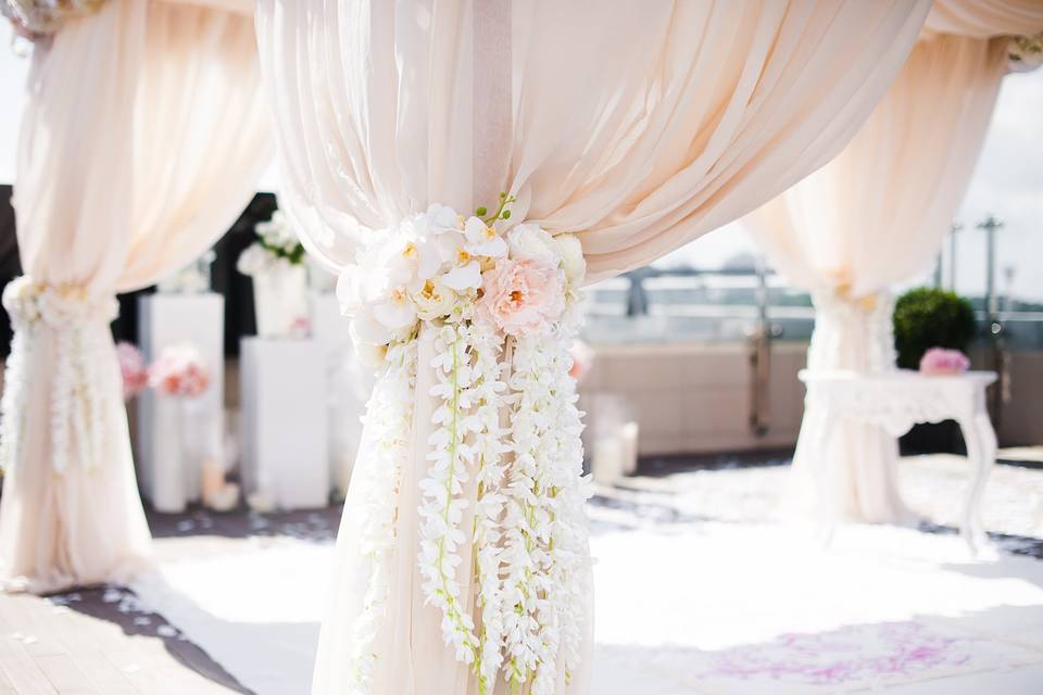 Roof top Wedding Ceremony