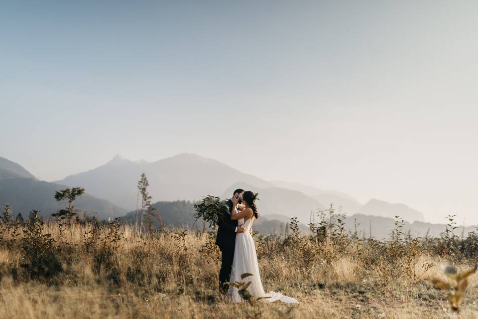 Squamish Sunset Portrait