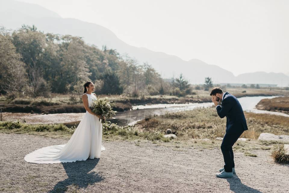 Squamish Wedding First Look