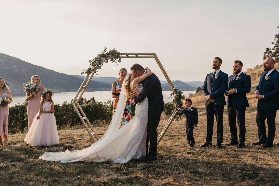 Outdoor ceremony