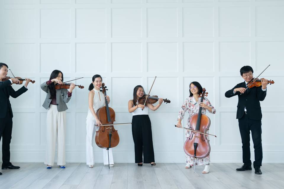 String Ensemble Group Photo