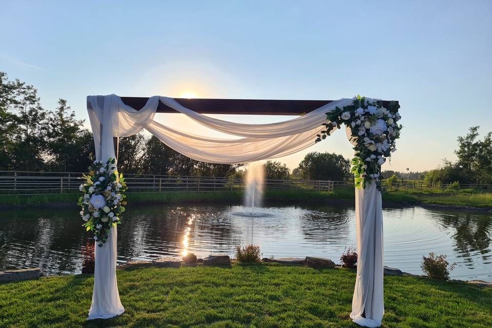 Ceremony Fountain Pond