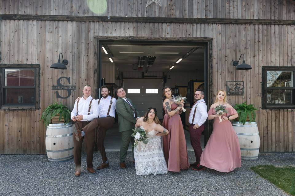 The Groom's barn hijacked