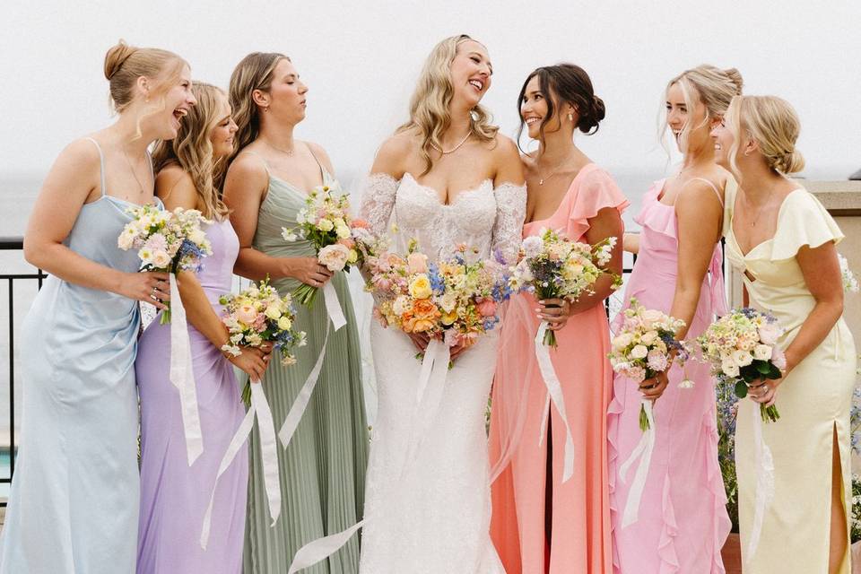 Bridesmaids in Bloom