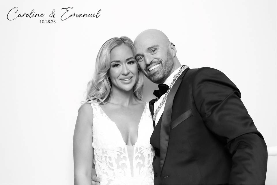C and E smiling for the camera