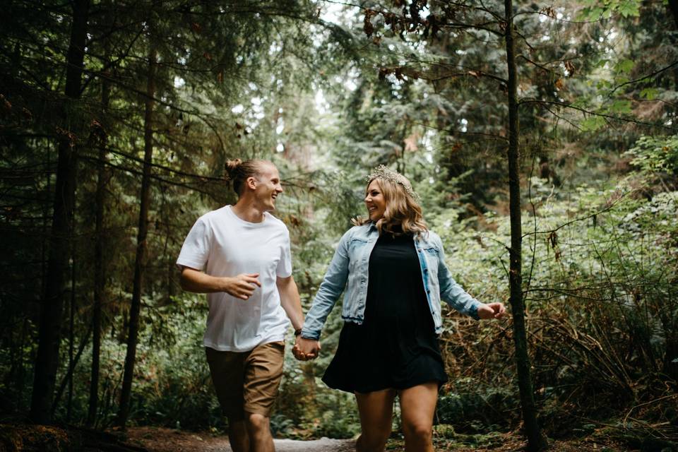 Lighthouse Park Engagement