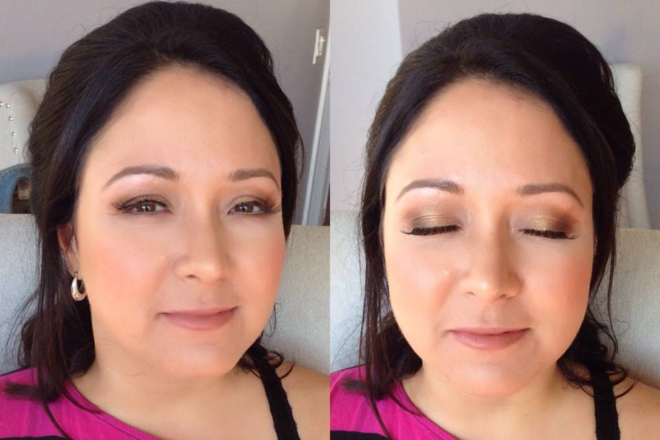 Makeup for bride