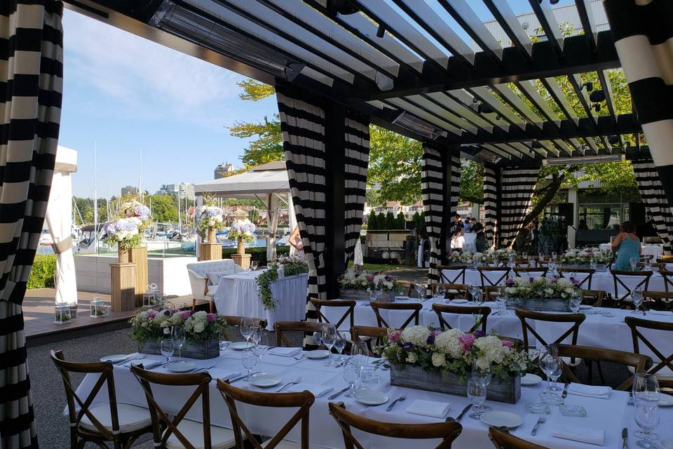 Main Patio Wedding Reception