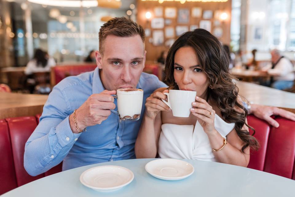 Cafe landwer engagement