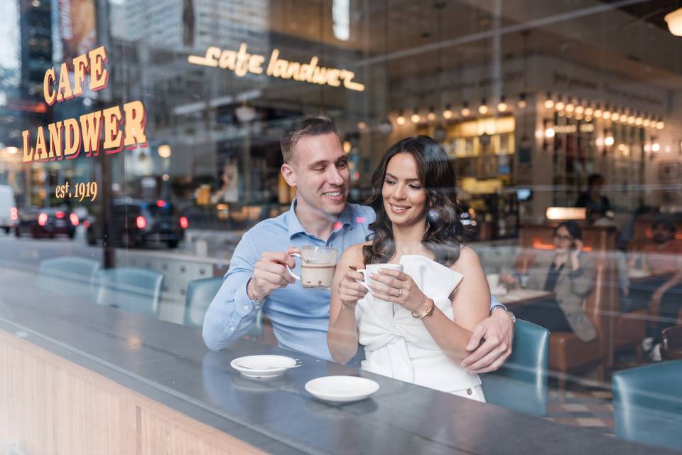 Cafe landwer engagement