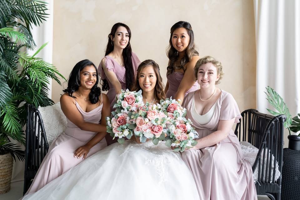 Mint room studios bridesmaids