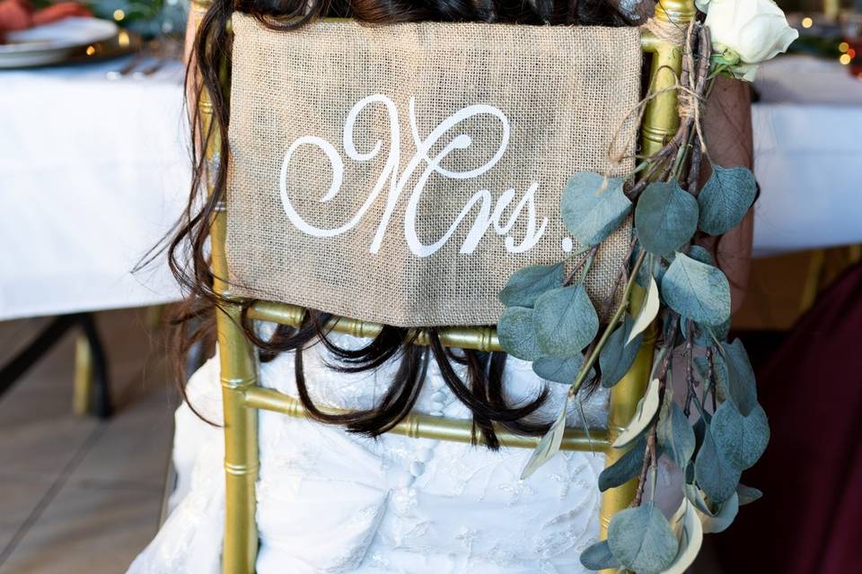 Bride details