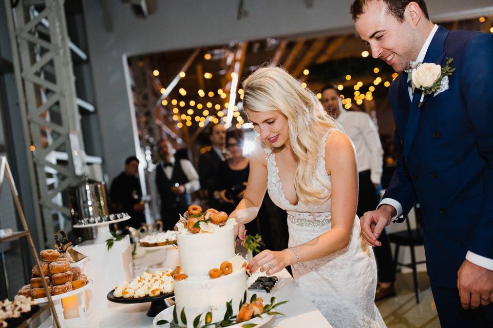 Winter wedding, quebec