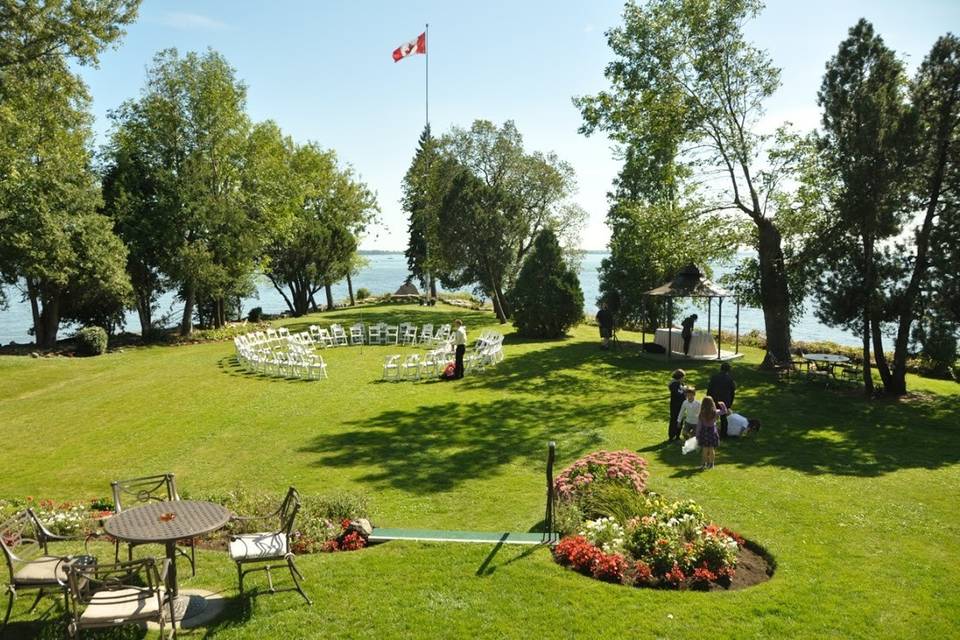 Best outdoor wedding Montreal