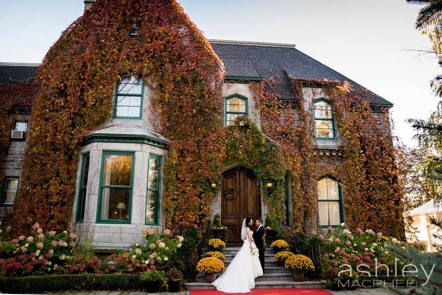 Autumn wedding at the club