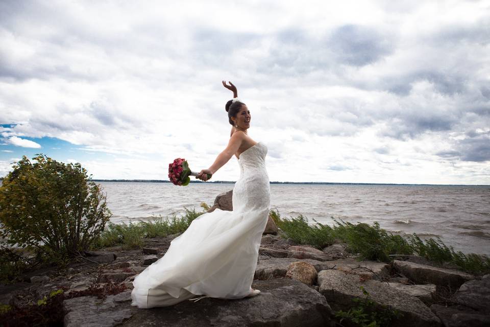 Outdoor Wedding West Island