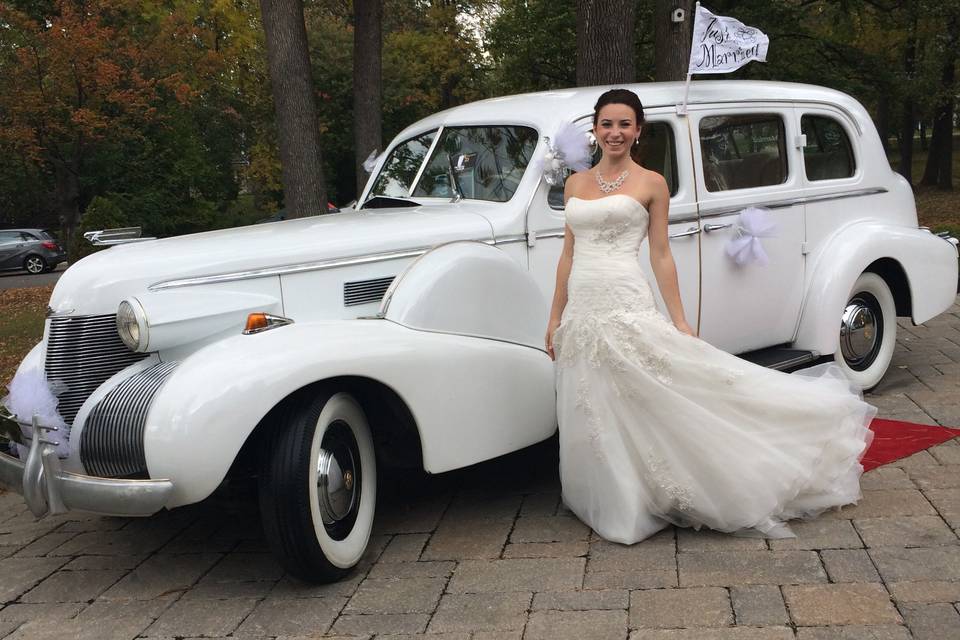 Grand entrance limousine