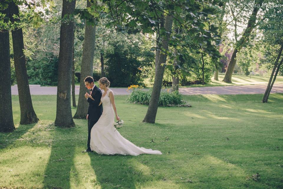 Garden Wedding Forest Stream