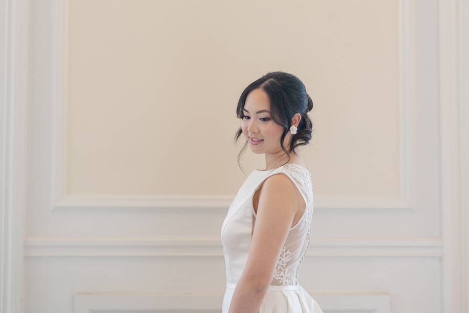 Mariée en toute simplicité