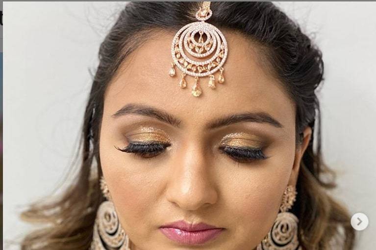 East Indian party look