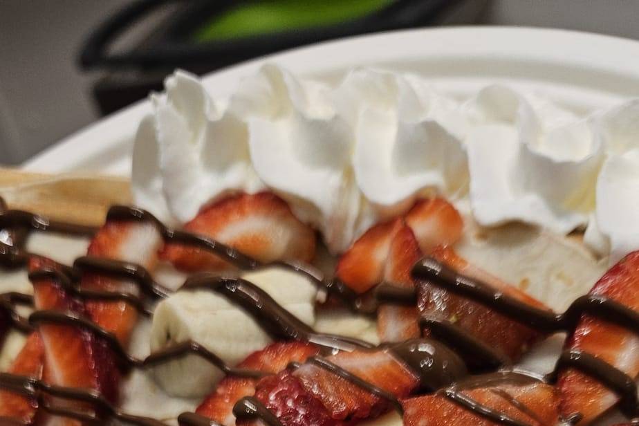 Whipped Cream Nutella Banana