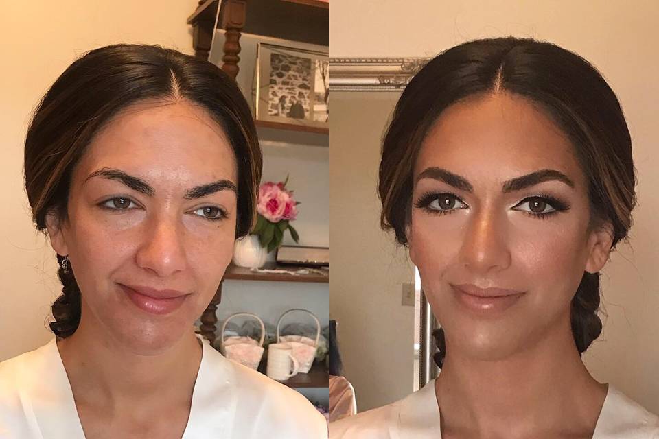 Bridal makeup