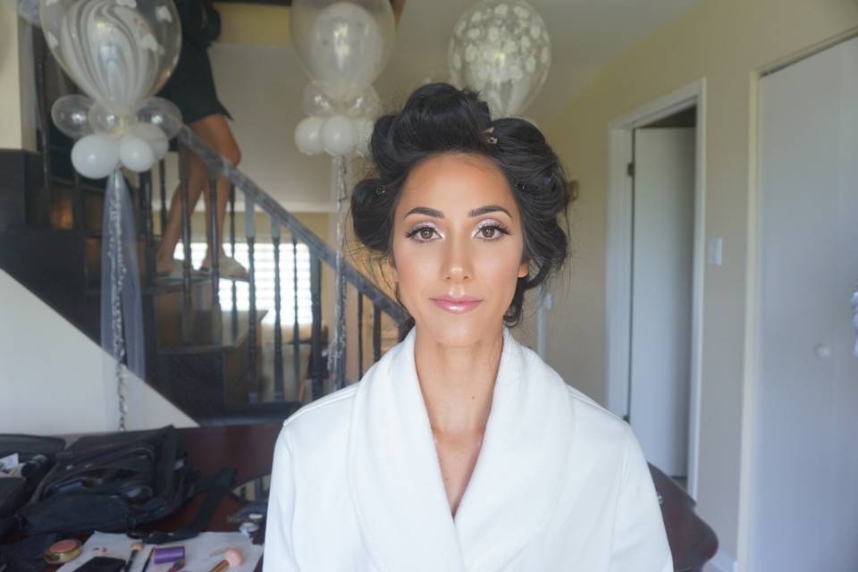 Bridal makeup