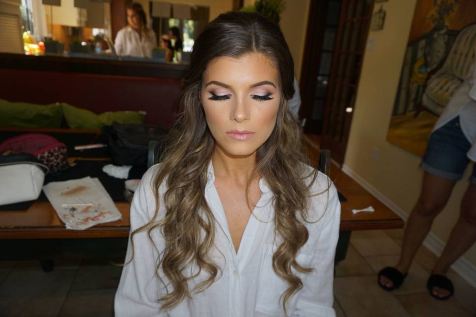 Bridal makeup