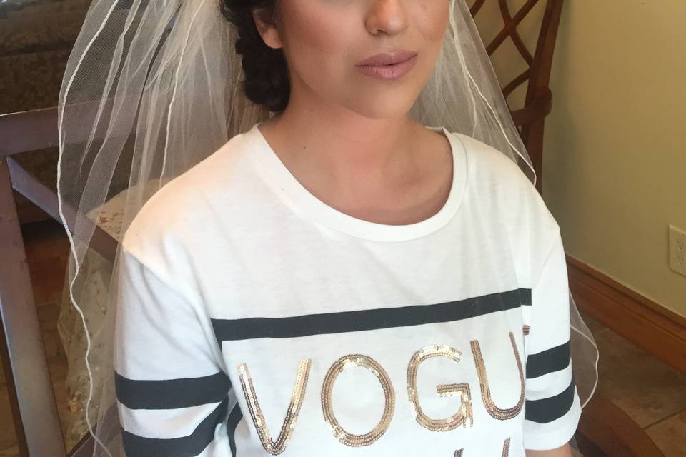 Bridal makeup