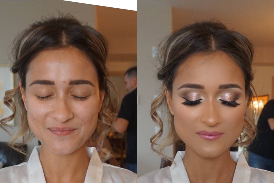 Bridal makeup