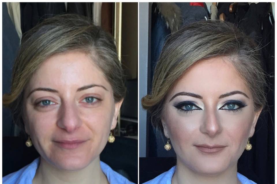 Natural bridal makeup