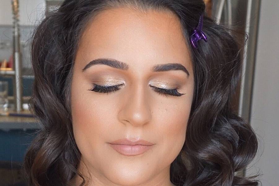 Bridal makeup