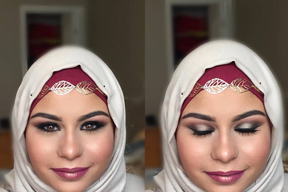 Bridal makeup