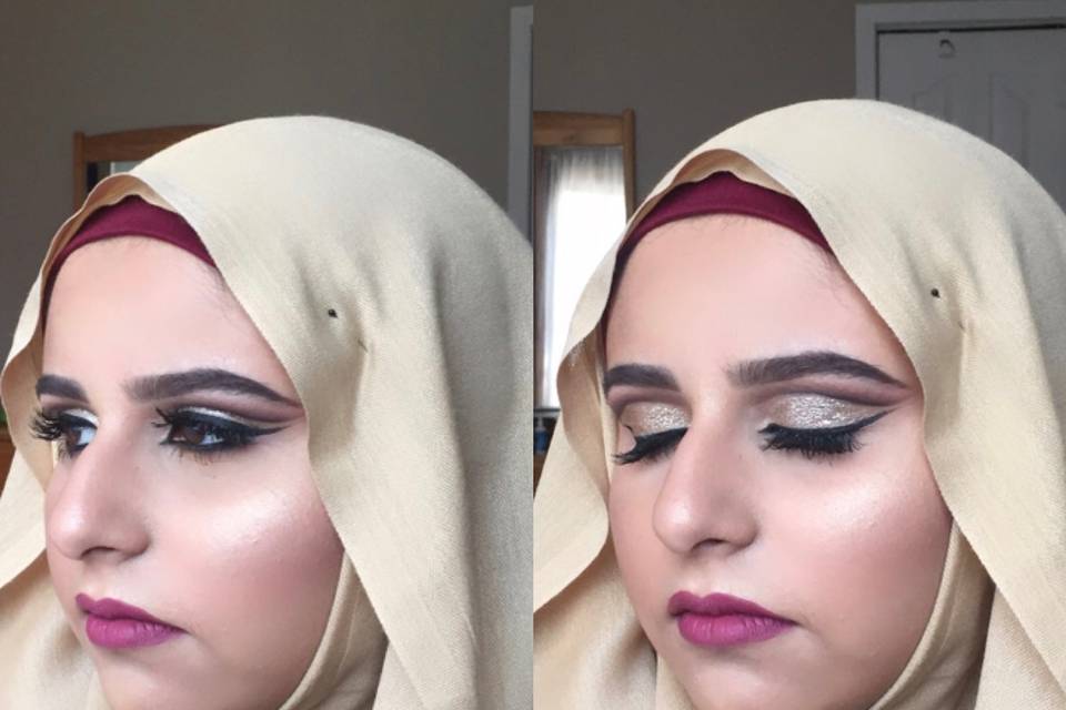 Arabic makeup