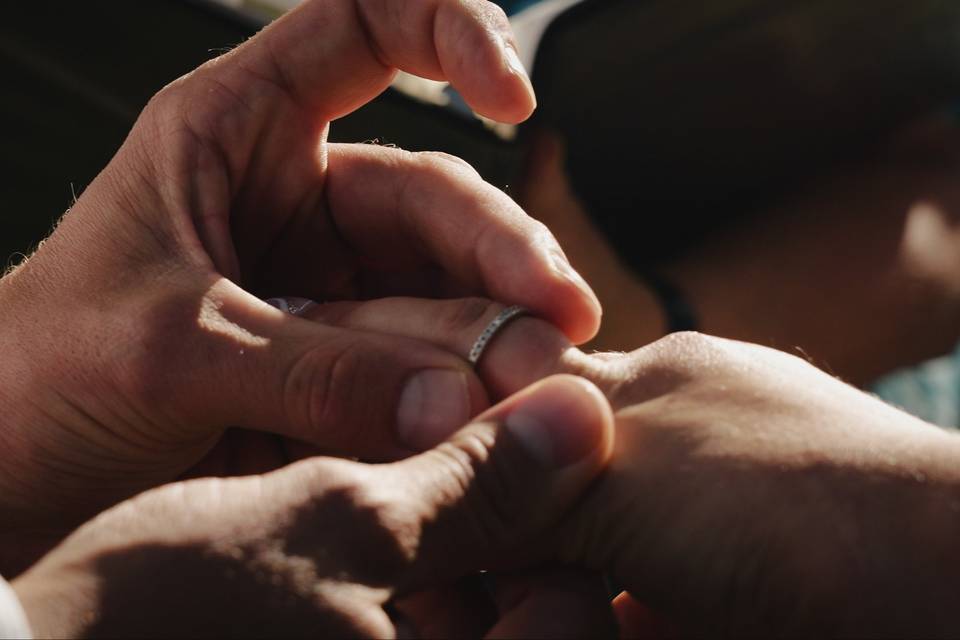 Placing the ring