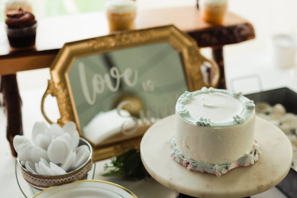 Cake reception
