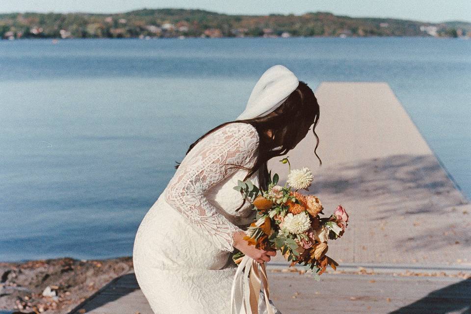 Bride on film