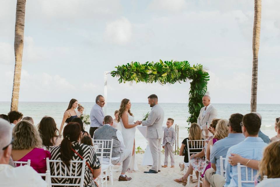Beach ceremony