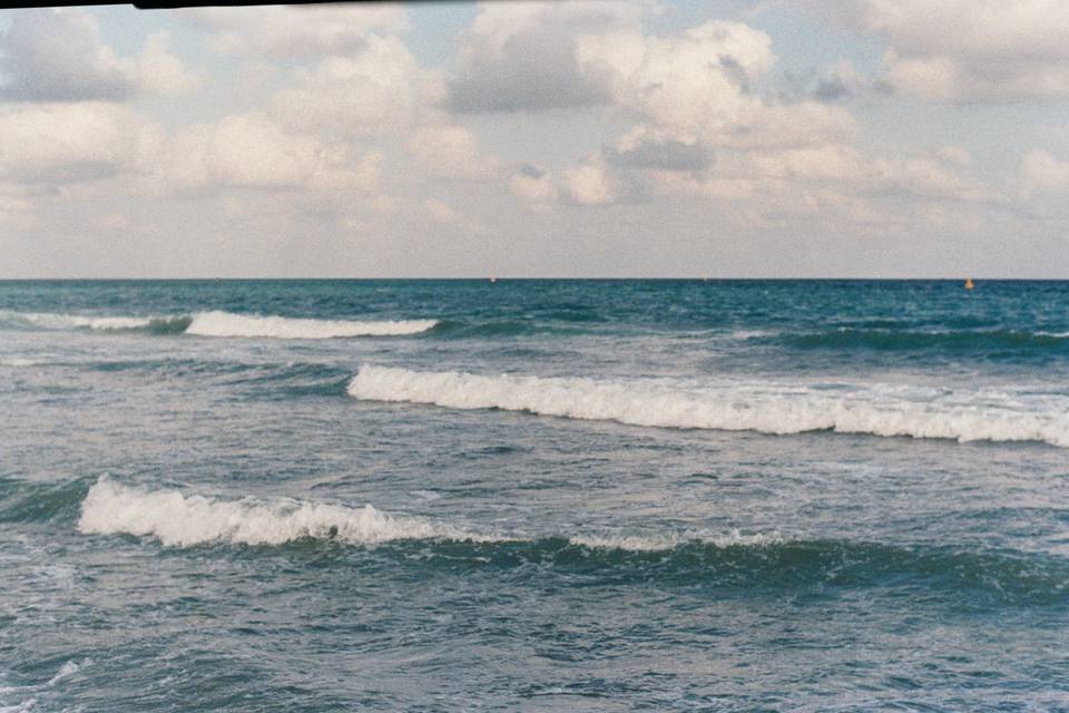 Mexico ocean on film