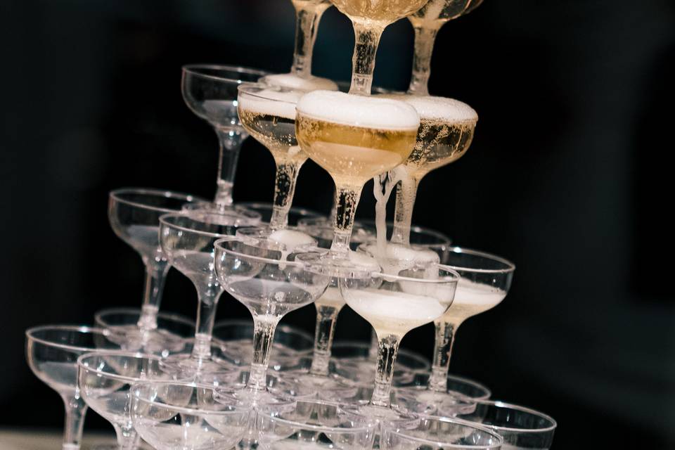 Champagne Tower