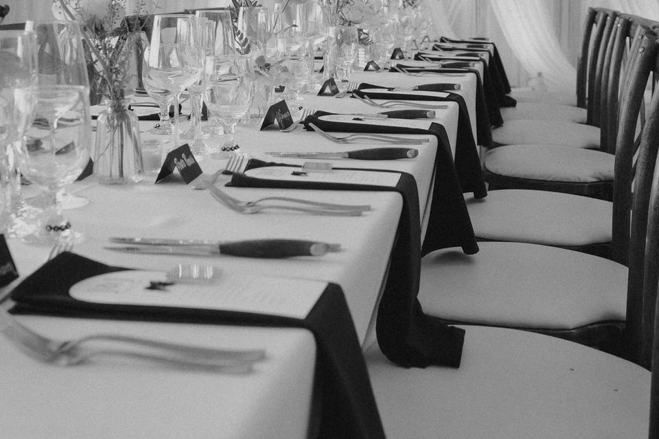 Wedding Table Arrangement