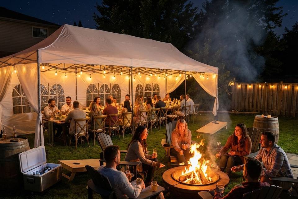 Backyard celebrations